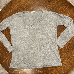 Rag & bone heather v neck sweater